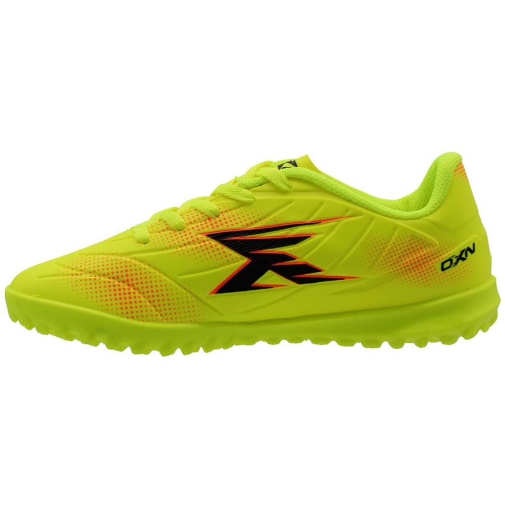 Chuteira Society Juvenil OXN Player 5 Pro Menino Amarelo 2