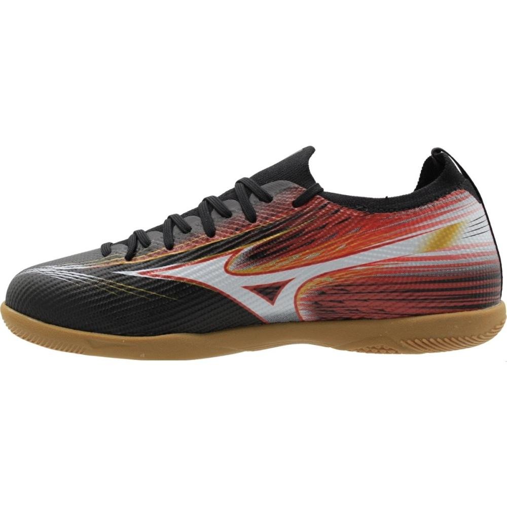Chuteira de Futsal Mizuno Alpha Club Indoor Masculina Preto 2