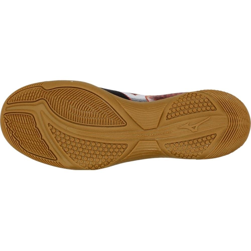 Chuteira de Futsal Mizuno Alpha Club Indoor Masculina Preto 5