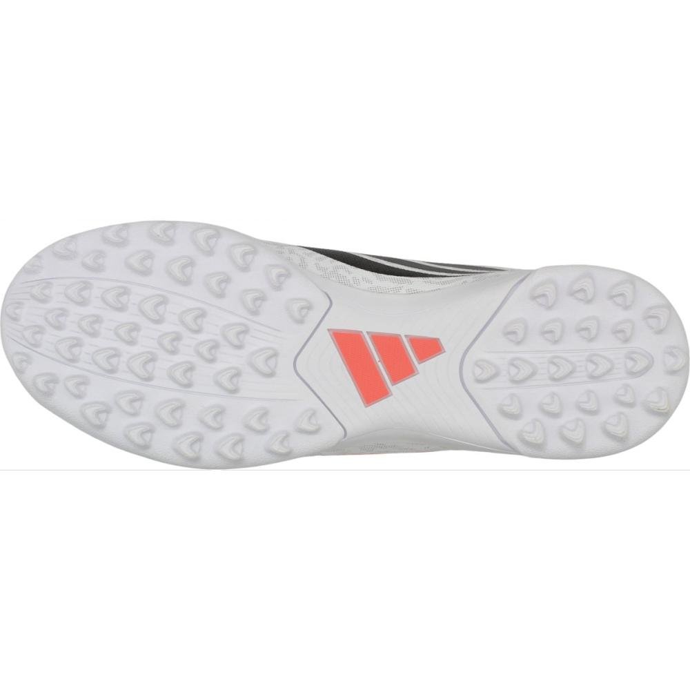 Chuteira Society Adidas Predator Club com Língua Dobrável Masculina Branco 5