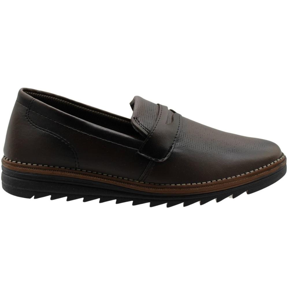 Sapato Iate Pádua Slip On Solado Tratorado Sem Cadarço Masculino