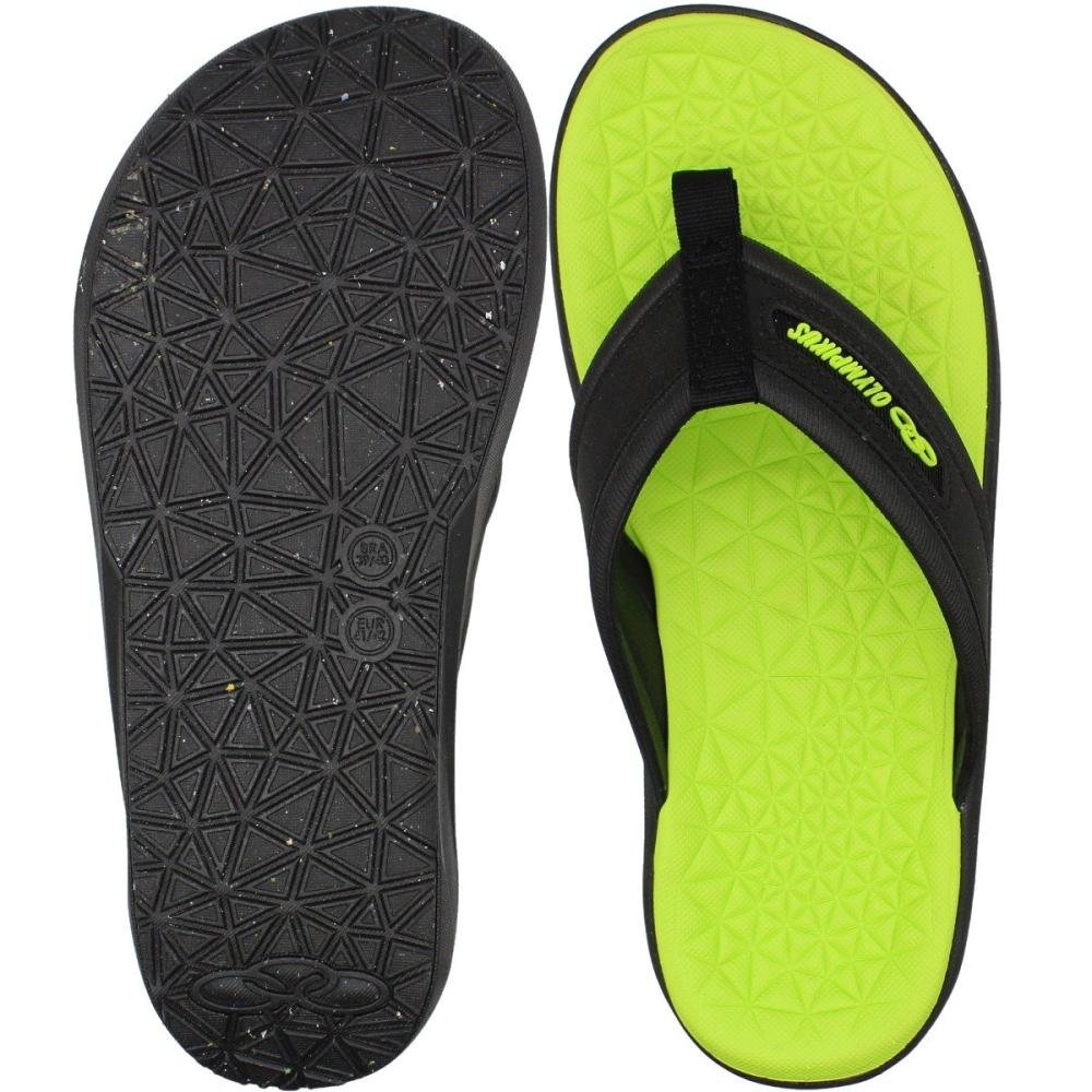Chinelo De Dedo Olympikus 921 Plus Anatômico Masculino Verde 3
