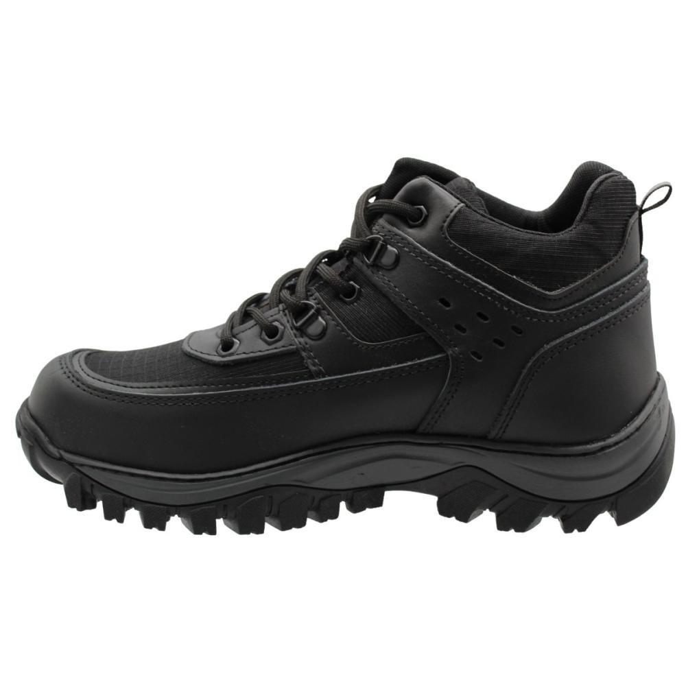 Tênis Adventure Boots Company Alask Field Trekker Mid Masculno Preto 2