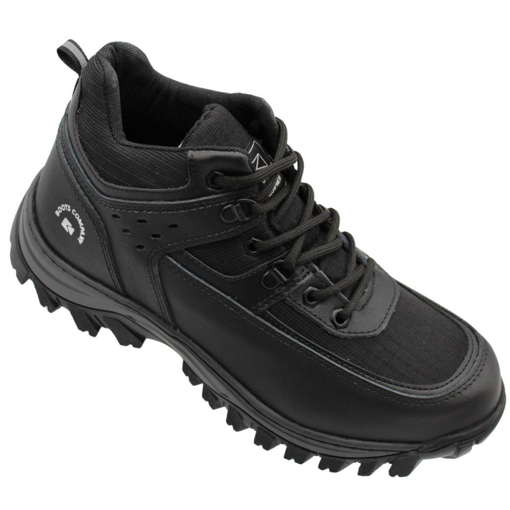 Tênis Adventure Boots Company Alask Field Trekker Mid Masculno Preto 3