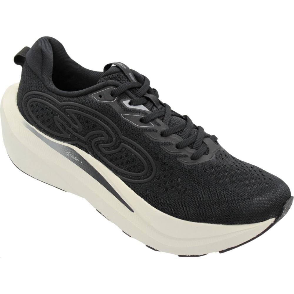 Tênis de Corrida Olympikus Nuvem Eleva+ Conforto Masculino Preto 3