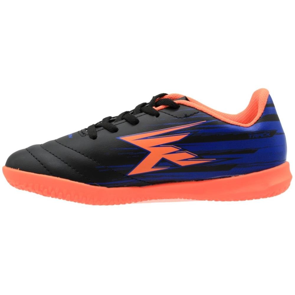 Chuteira Indoor Juvenil OXN Track Fit 5 Pro Menino Preto 2