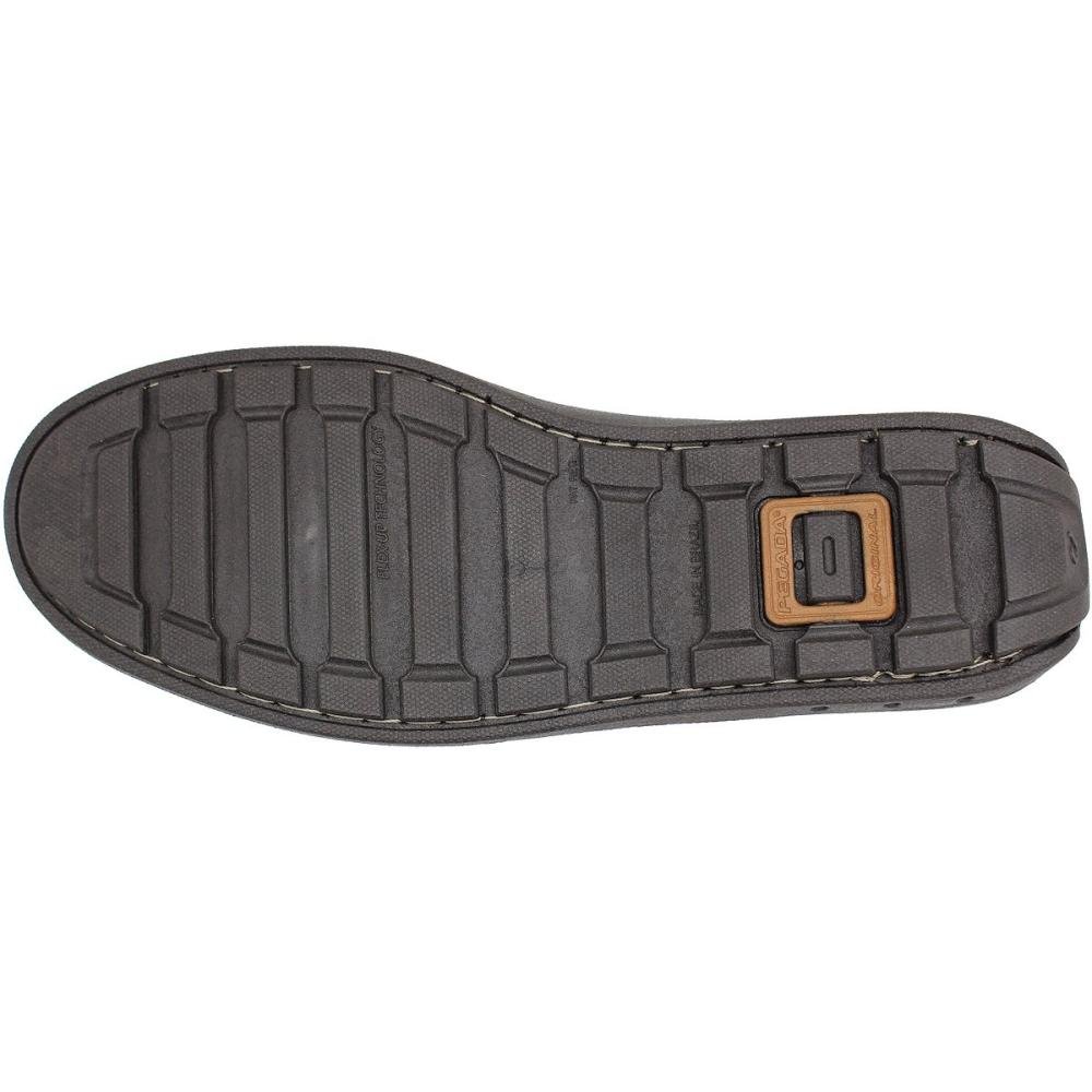 Sapatilha Mocassim Pegada Texturizada Confortável Masculina Marrom 5