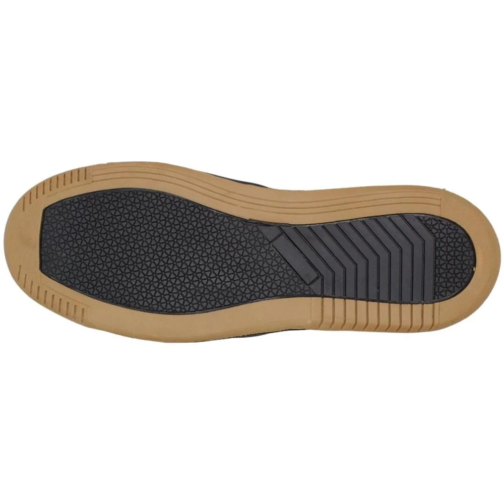 Tênis Casual Iate Pádua Microfuros Elástico Masculino Preto 5