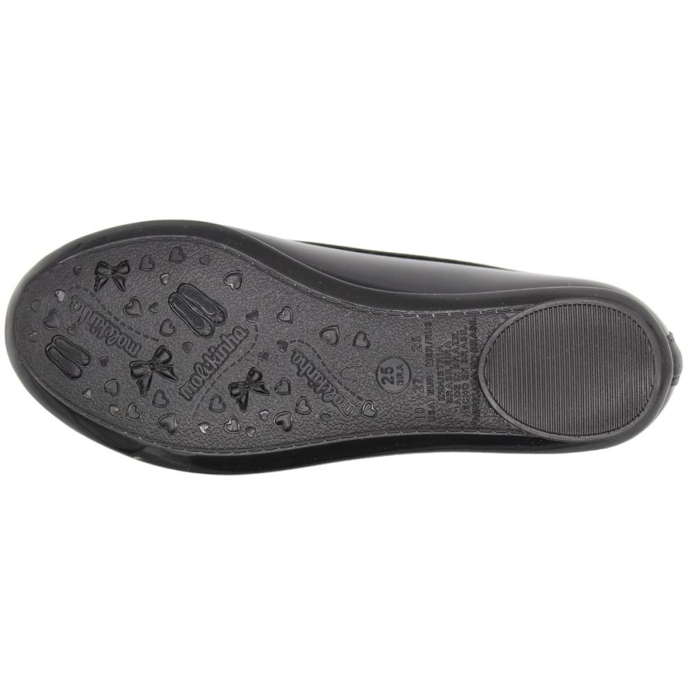 Sapatilha Infantil Molekinha Verniz Premium Aplique Menina Preto 5