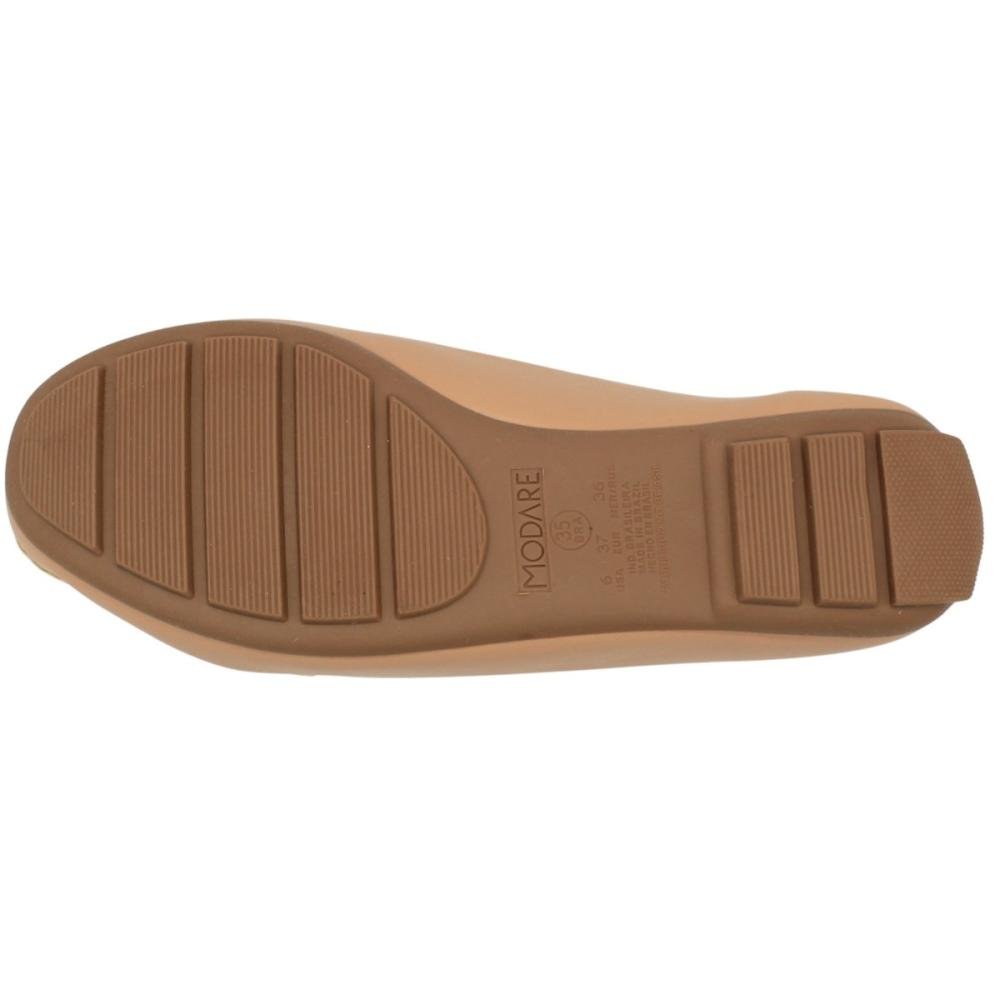 Sapatilha Mocassim Modare Laço Decorativo Feminino Nude 5