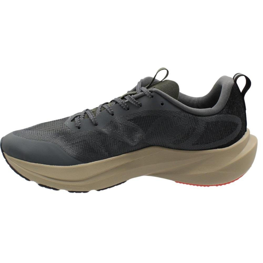 Tênis De Corrida Olympikus Corre Vento 3 Flexível Masculino Cinza 2