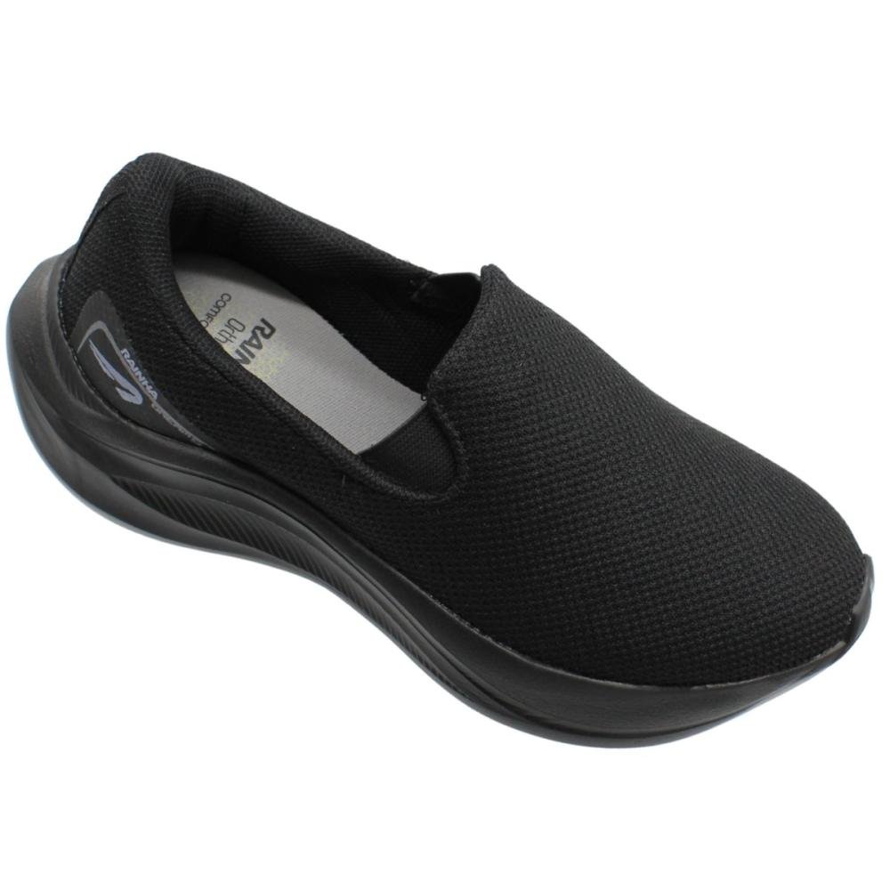 Tênis  Slip On Rainha Drem V Confort Feminino Preto 3