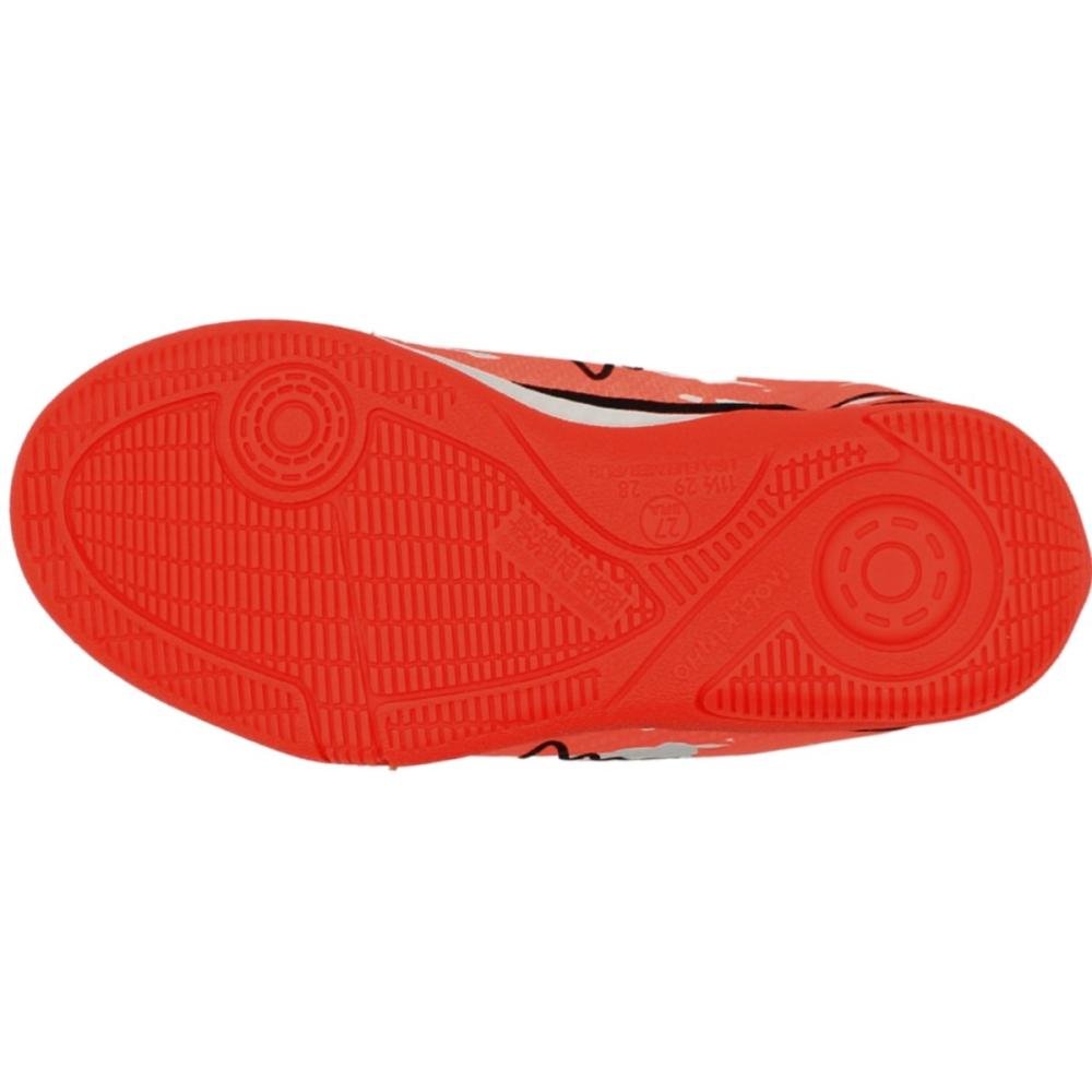 Chuteira De Futsal Infantil Molekinho Estampa Brasil Menino Branco 5