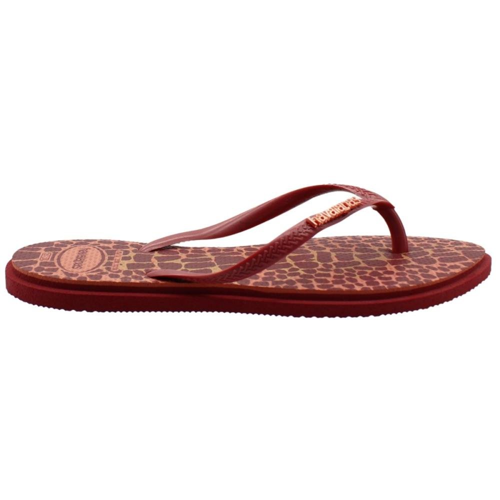 Chinelo de Dedo Havaianas Point Trendy Feminino Vermelho 2