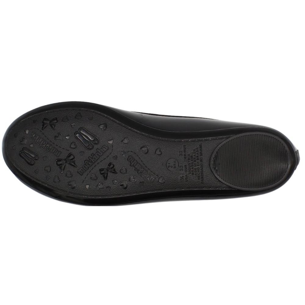 Sapatilha Infantil Molekinha Soft Pop Verniz Laço Menina Preto 5