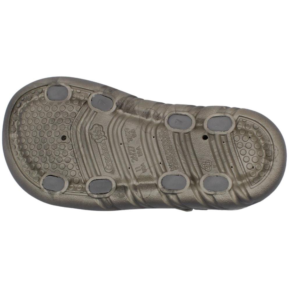 Sandália Infantil Grendene Kids Personalizada Tiras Ajustáveis Bat-Tanque Menino Cinza 5