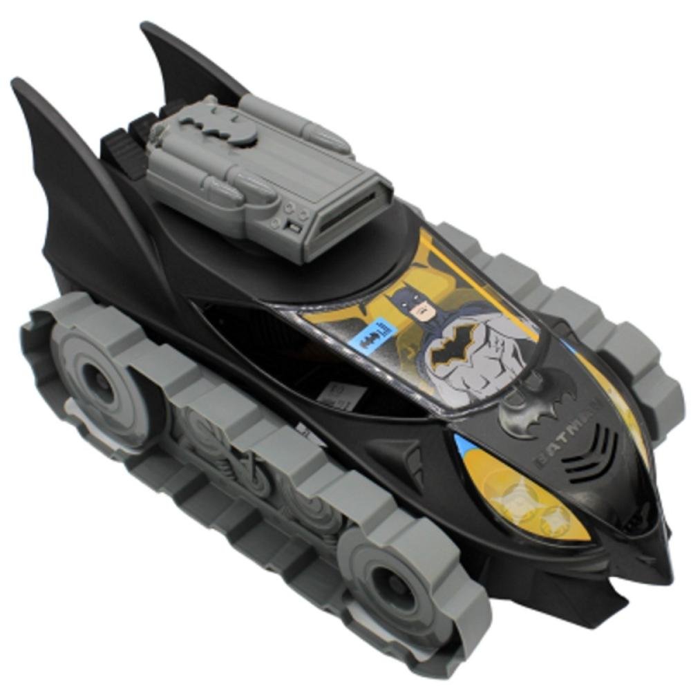 Sandália Infantil Grendene Kids Personalizada Tiras Ajustáveis Bat-Tanque Menino Cinza 6