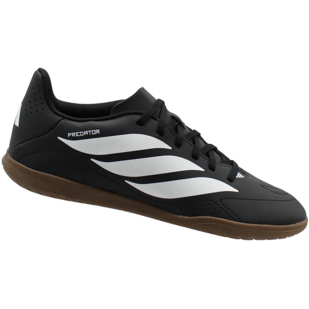 Chuteira Futsal Adidas Predator Essentials 26.5 I Costuras Masculino Preto 3