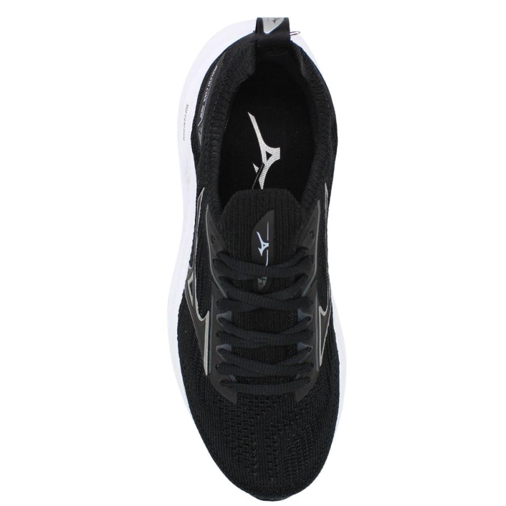 Tênis Esportivo Mizuno Cool Ride 4 SoftierFoam Menino Preto 4