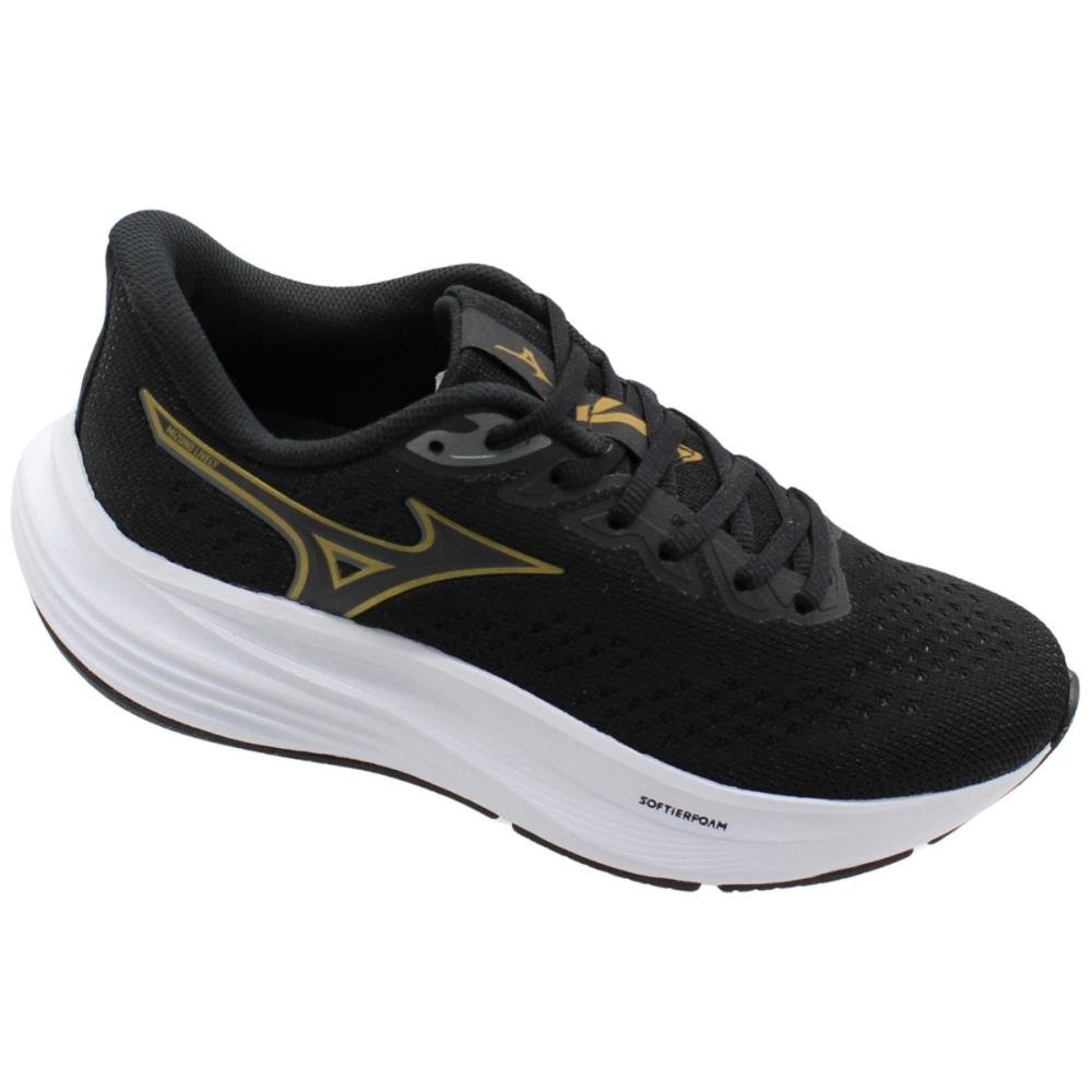 Tênis Esportivo Mizuno Lively SoftierFoam Feminino Preto 3