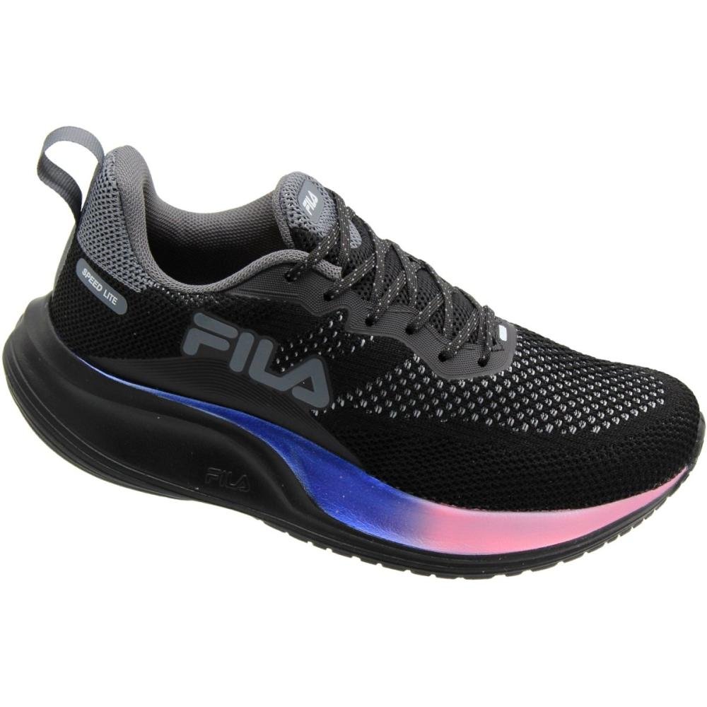 Tênis Esportivo Fila Speed Lite Mesh Feminino Preto 3