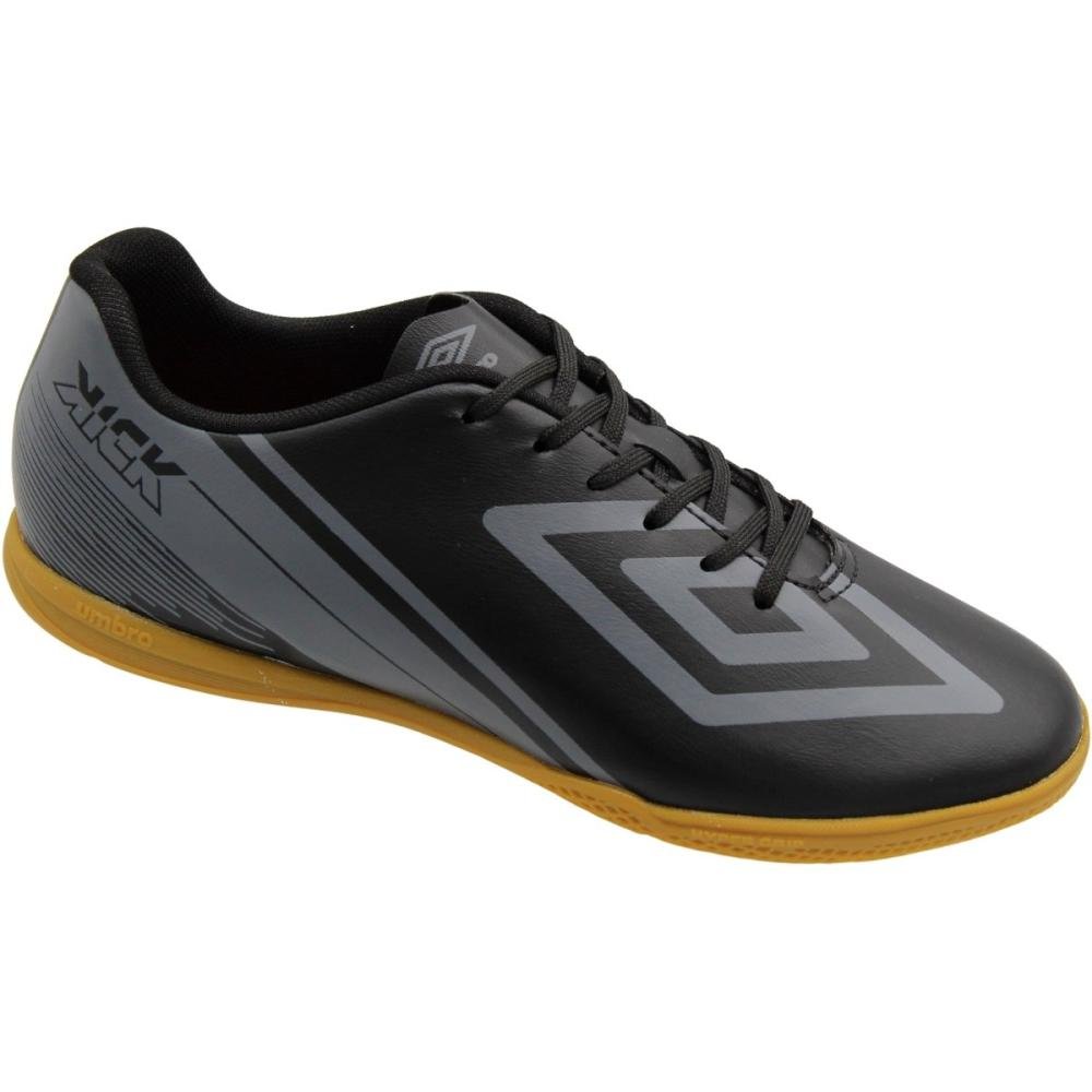 Chuteira Futsal Indoor Umbro Kick Masculina Preto 3