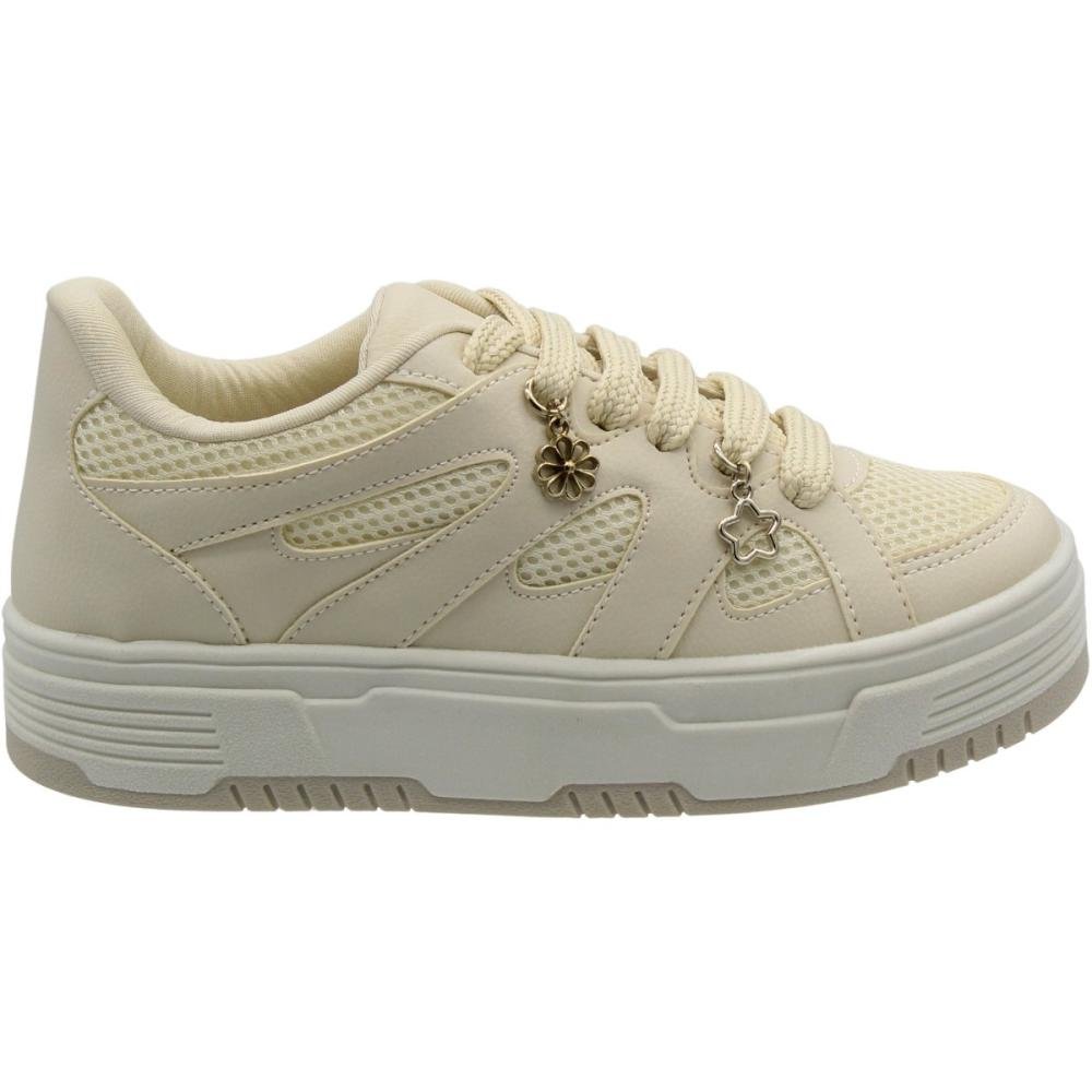 Tênis Casual Nadia Talita Com Pingentes Feminino 