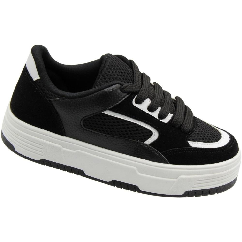 Tênis Casual Nadia Talita Feminino Preto 3