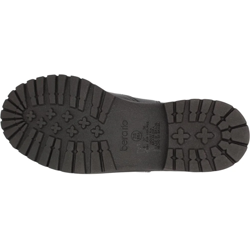 Bota Beira Rio Cano Baixo Chelsea Feminina  Preto 5