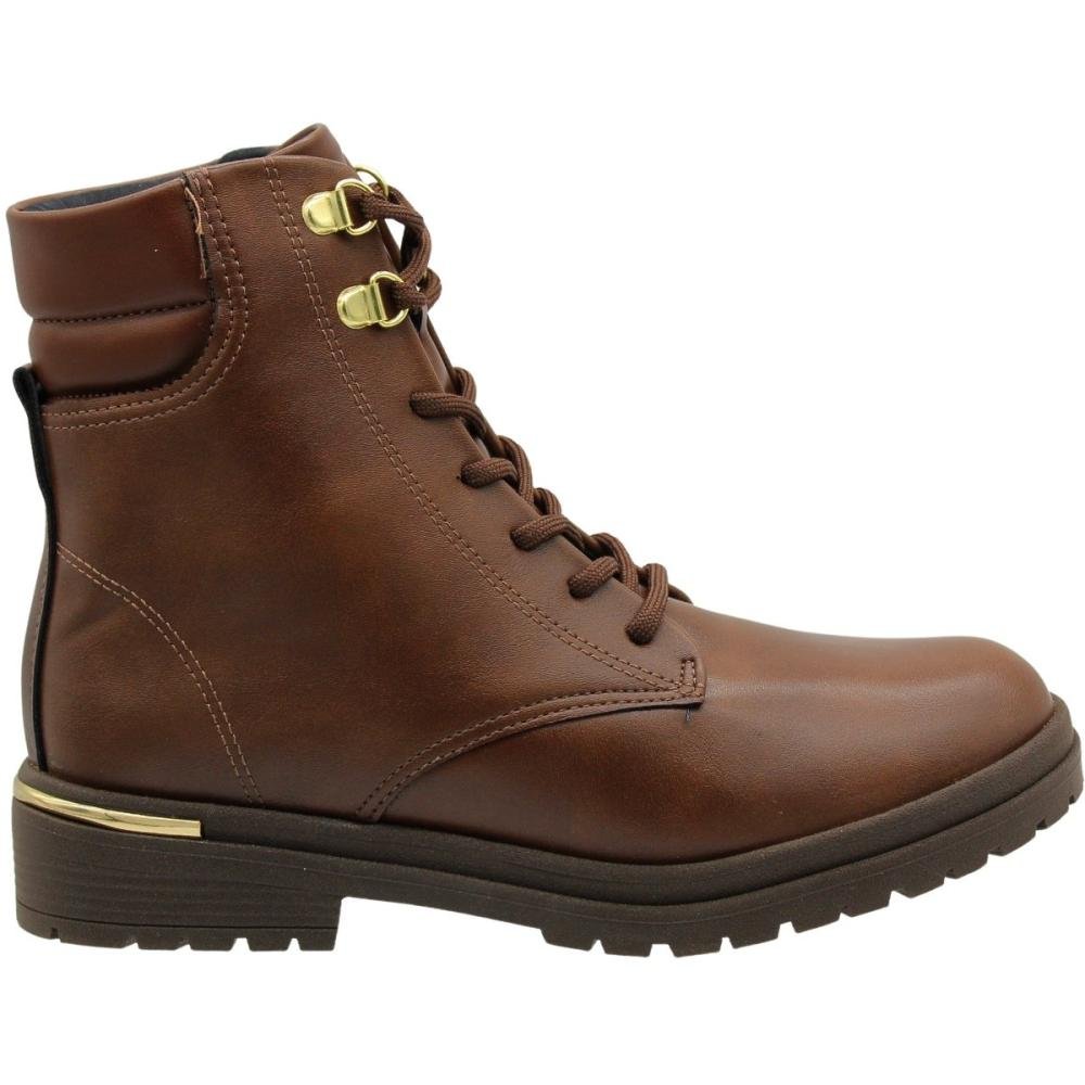 Bota Coturno Cano Médio Beira Rio Genebra Feminino