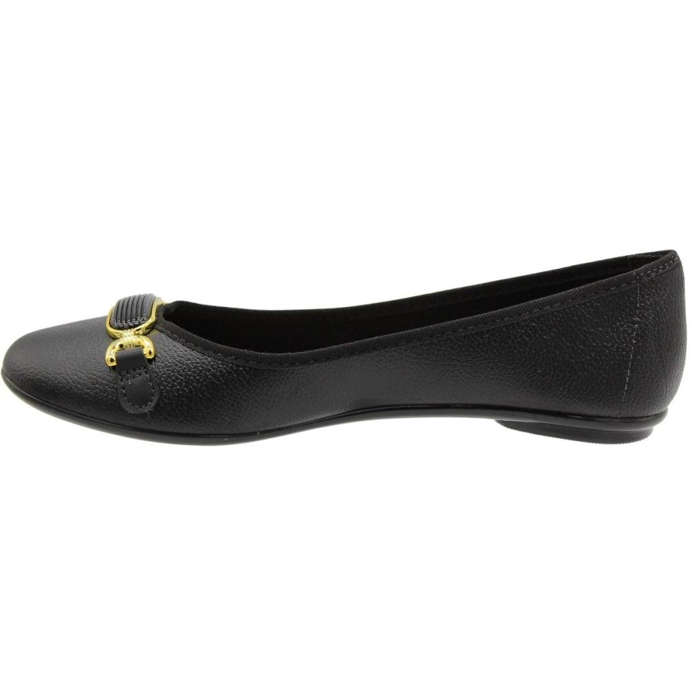 Sapatilha Moleca Napa Liberty Adorno Metalizado Feminina Preto 5