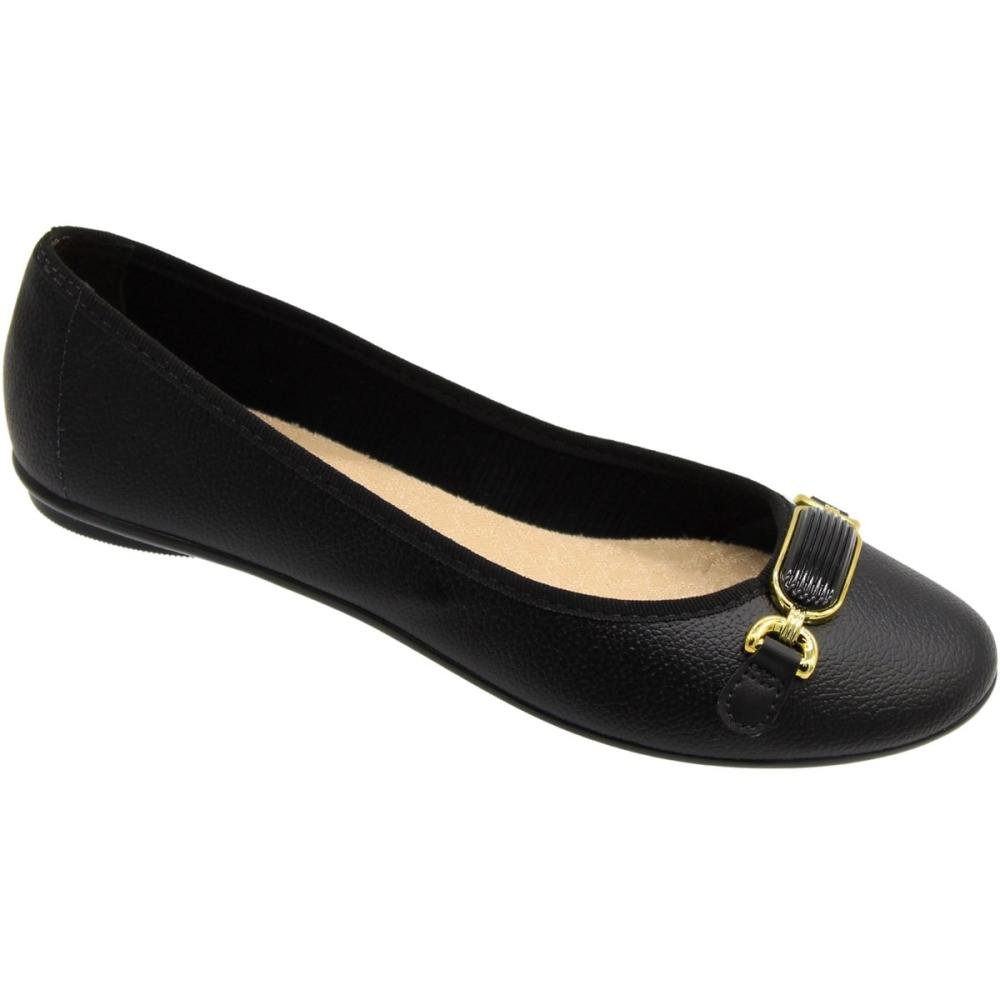 Sapatilha Moleca Napa Liberty Adorno Metalizado Feminina