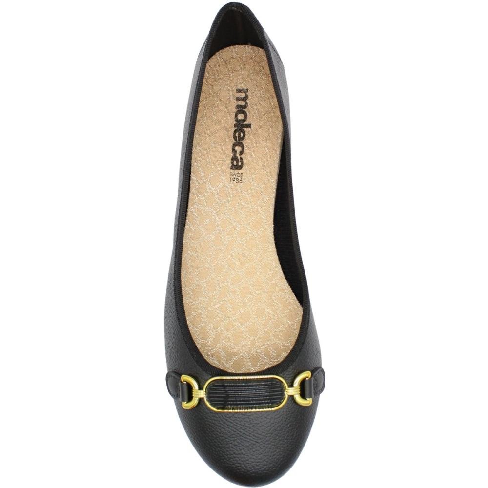 Sapatilha Moleca Napa Liberty Adorno Metalizado Feminina Preto 2