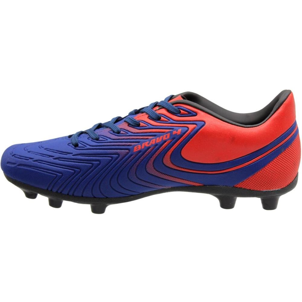 Chuteira de Campo Penalty Bravo Y-4 Masculino Azul 2