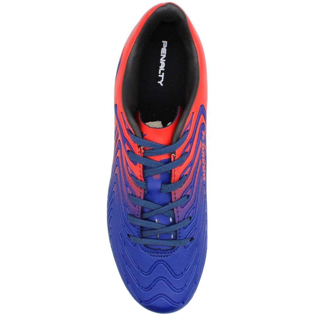 Chuteira de Campo Penalty Bravo Y-4 Masculino Azul 4