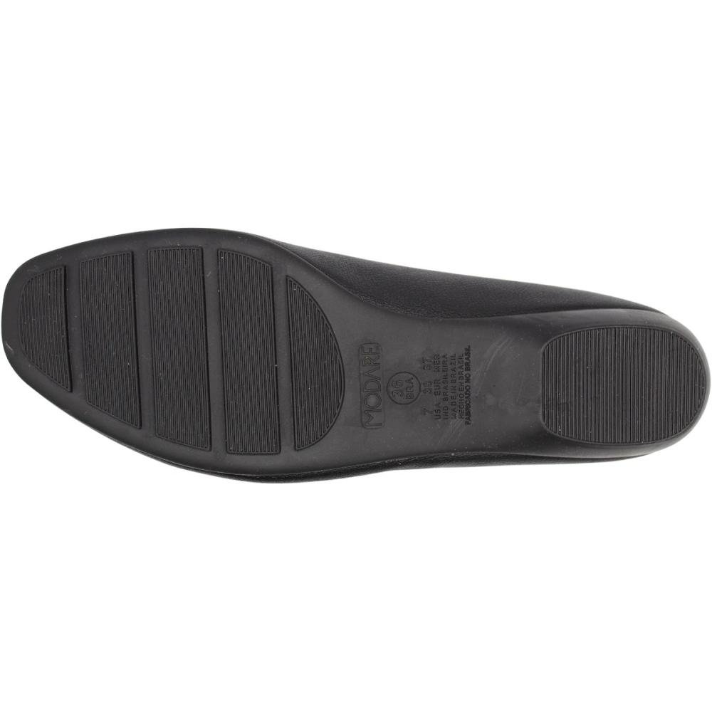 Sapatilha Modare Napa Floather Adorno Cravejado Feminina Preto 5