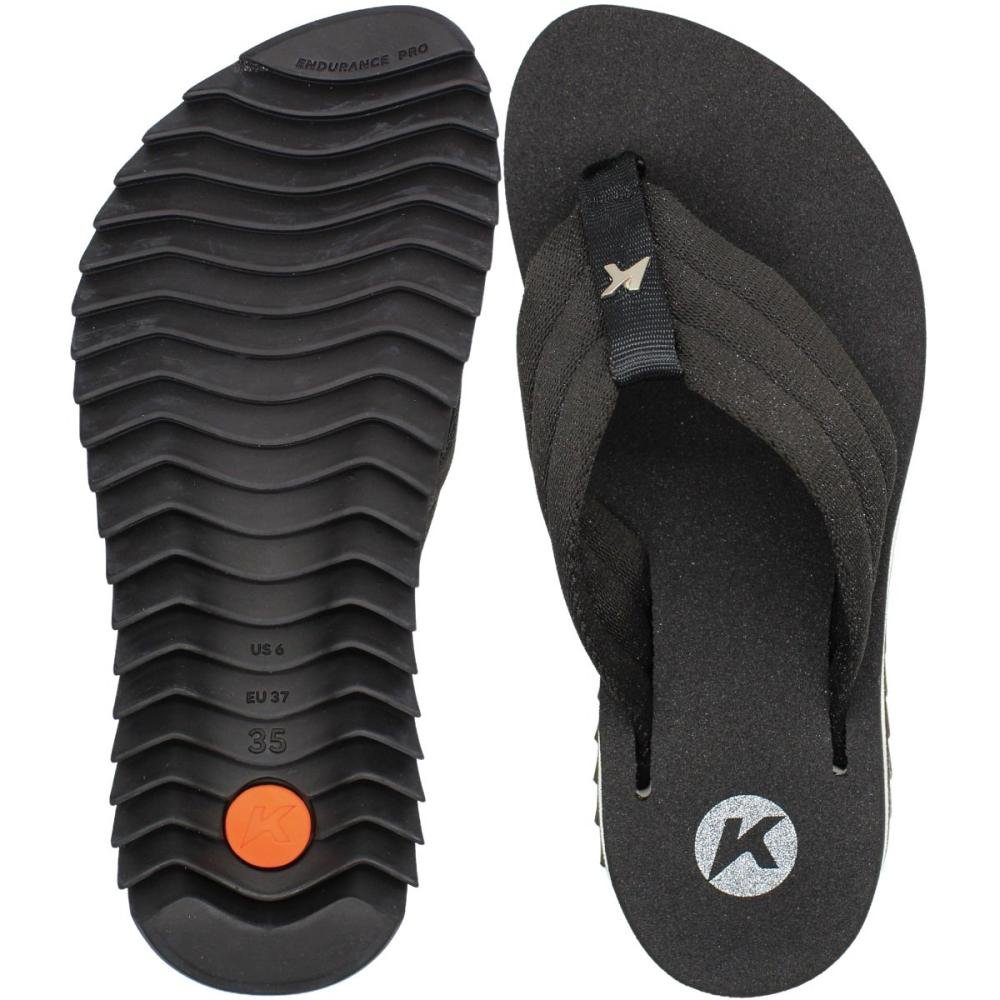 Sandália de Dedo Kenner Kyra Pro Comfy Feminino Preto 3