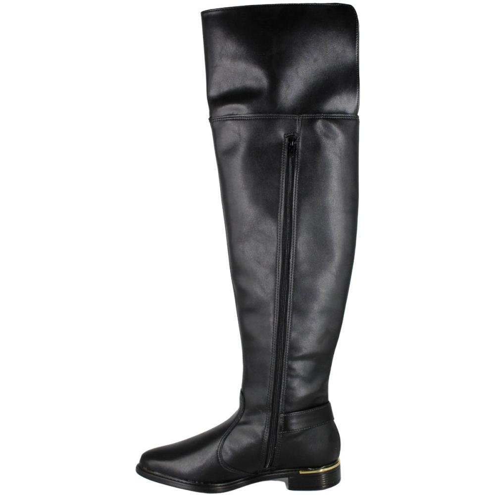 Bota Cano Alto Vizzano Genebra Montaria Feminino Preto 3