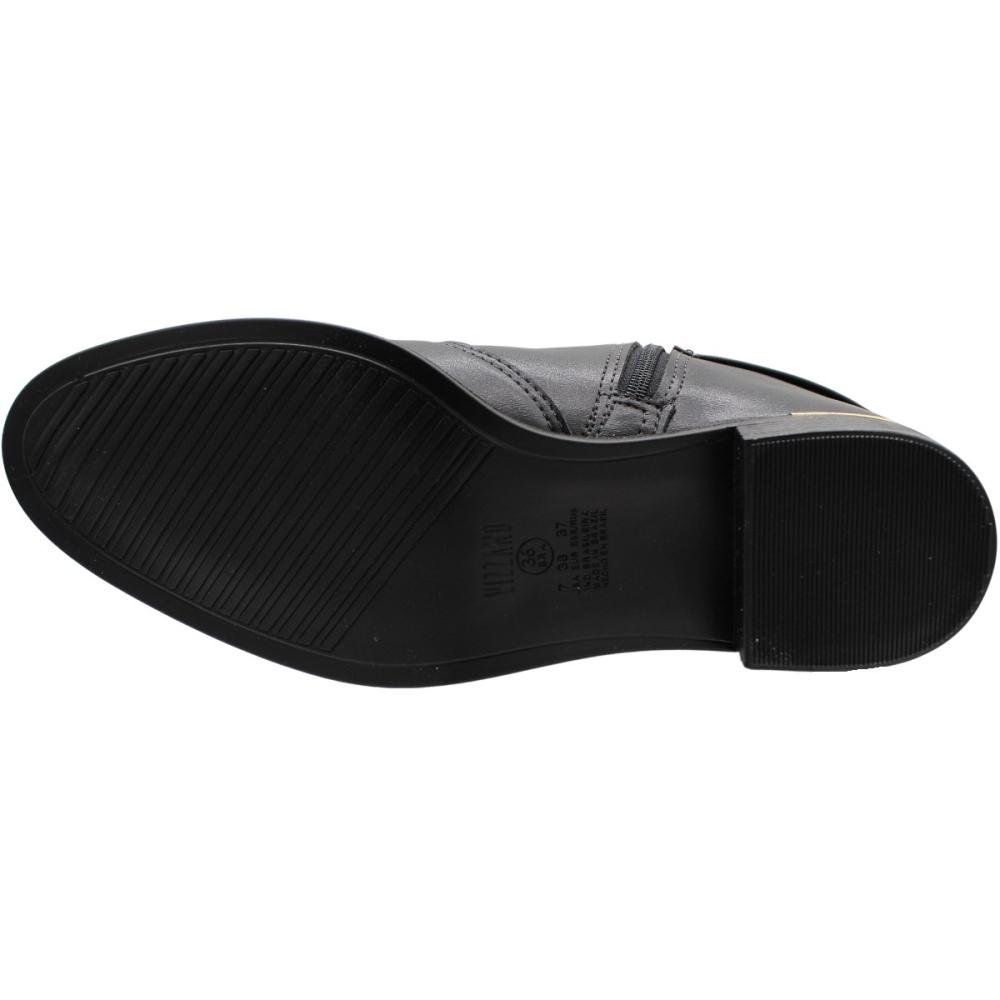 Bota Cano Alto Vizzano Genebra Montaria Feminino Preto 6