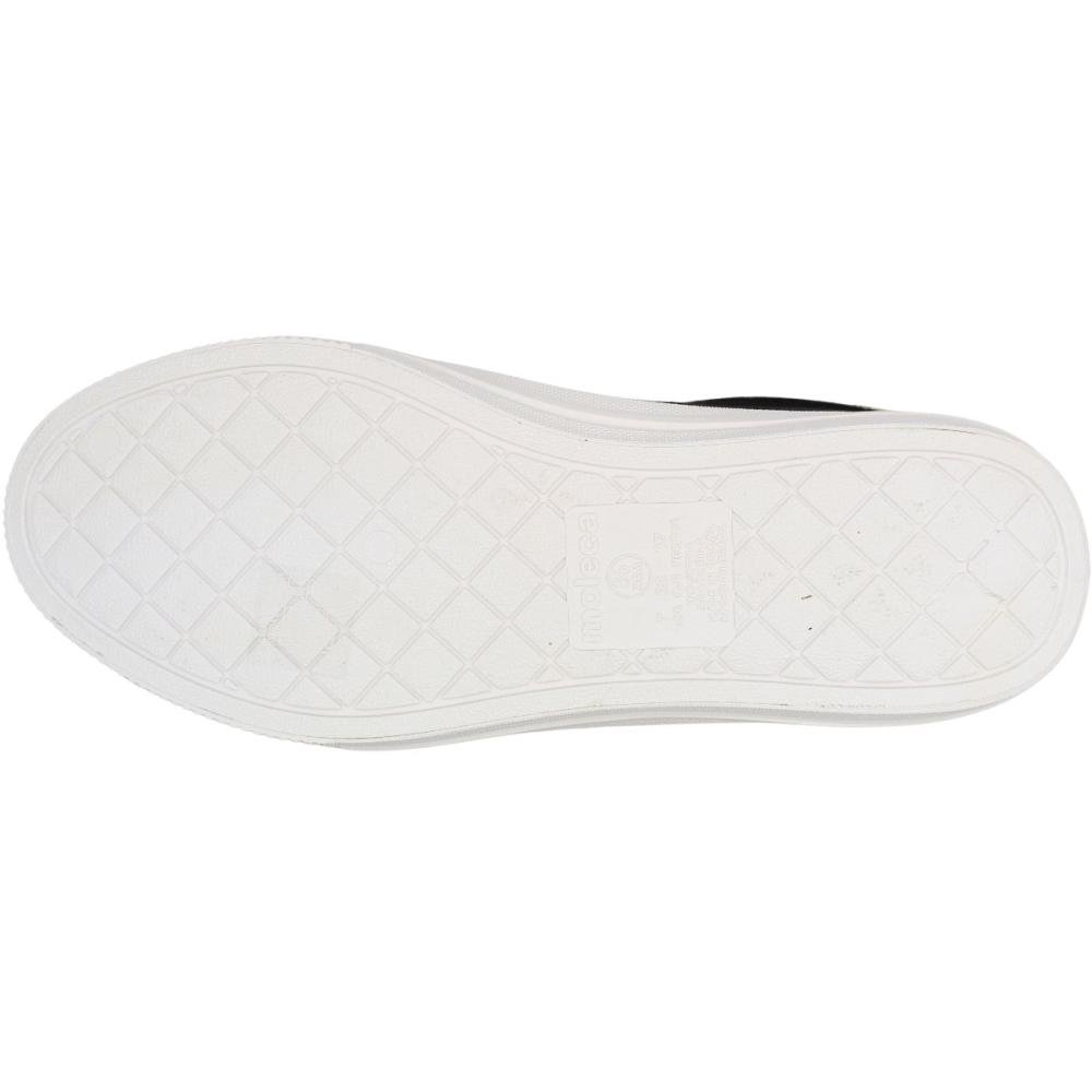 Tênis Casual Moleca Macio Camurça Listra Feminino Preto 5