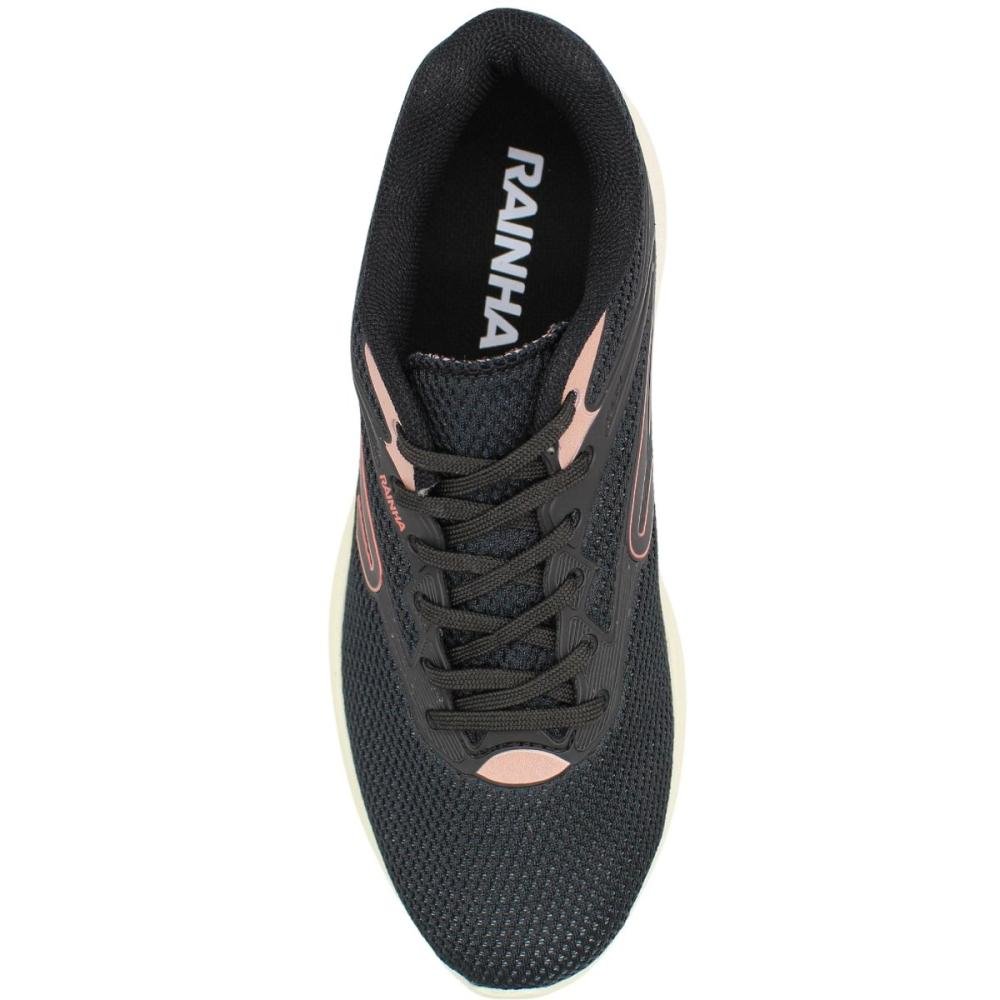 Tênis Esportivo Rainha Drive III Feminino Preto 4