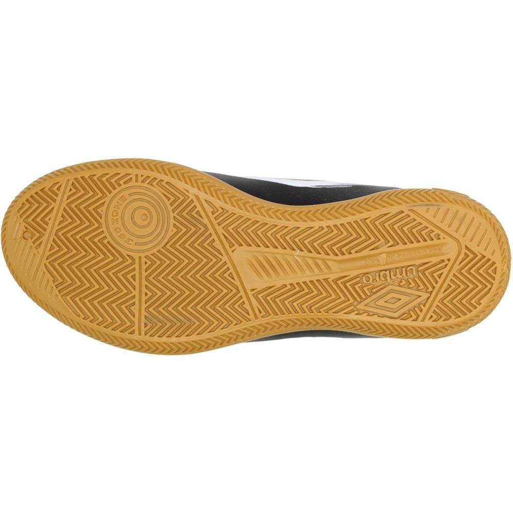 Chuteira Futsal Umbro Invictus Jr menino Preto 5