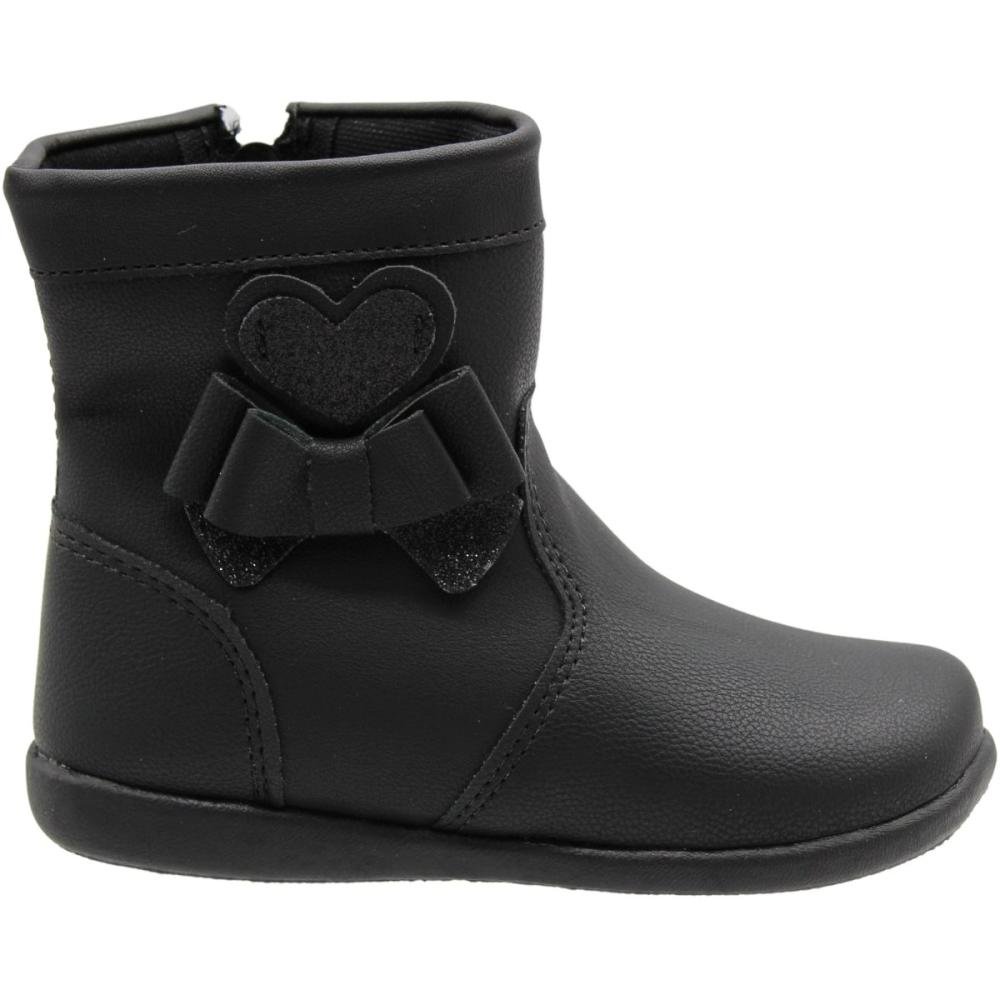 Bota Infantil Cano Medio Street Cal Pequenos Laços Menina