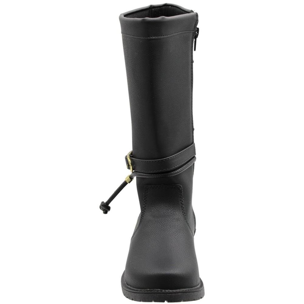 Bota Street Call Montaria Cano Alto Menina Preto 4