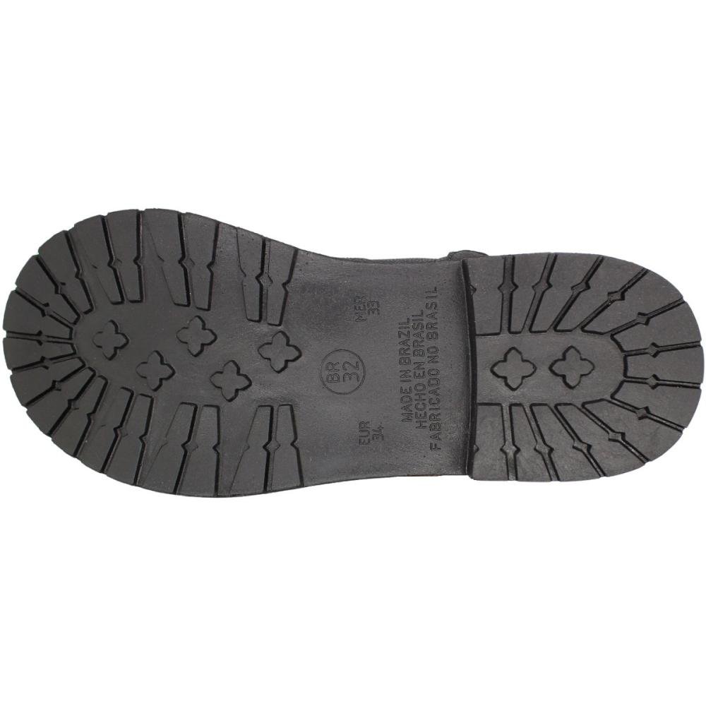 Bota Street Call Montaria Cano Alto Menina Preto 5