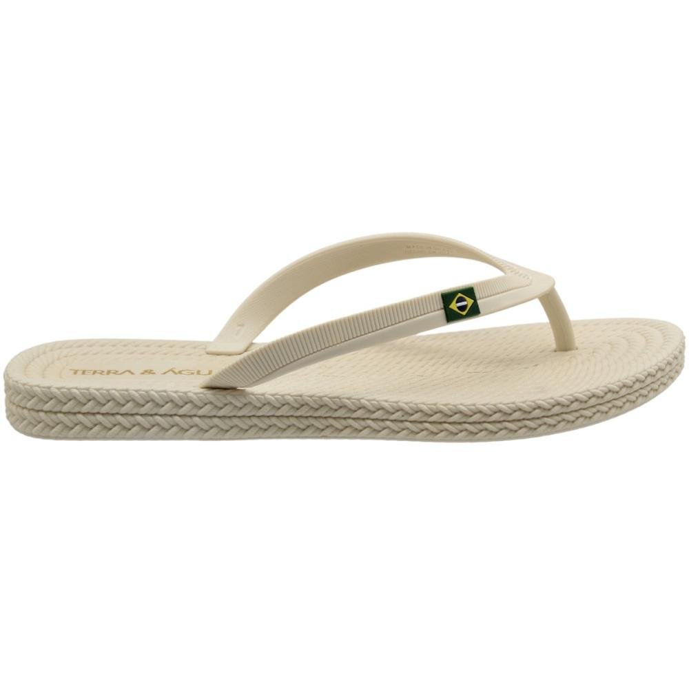 Chinelo De Dedo Terra E Água Brasileirinha Feminina Branco 2