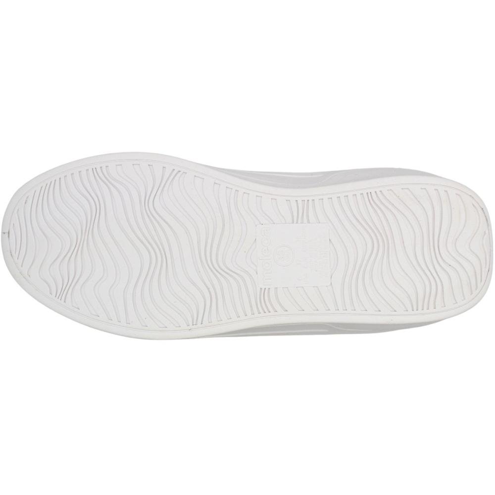 Tênis Casual Moleca e Ana Castela Napa Sardenha Feminino Branco 5