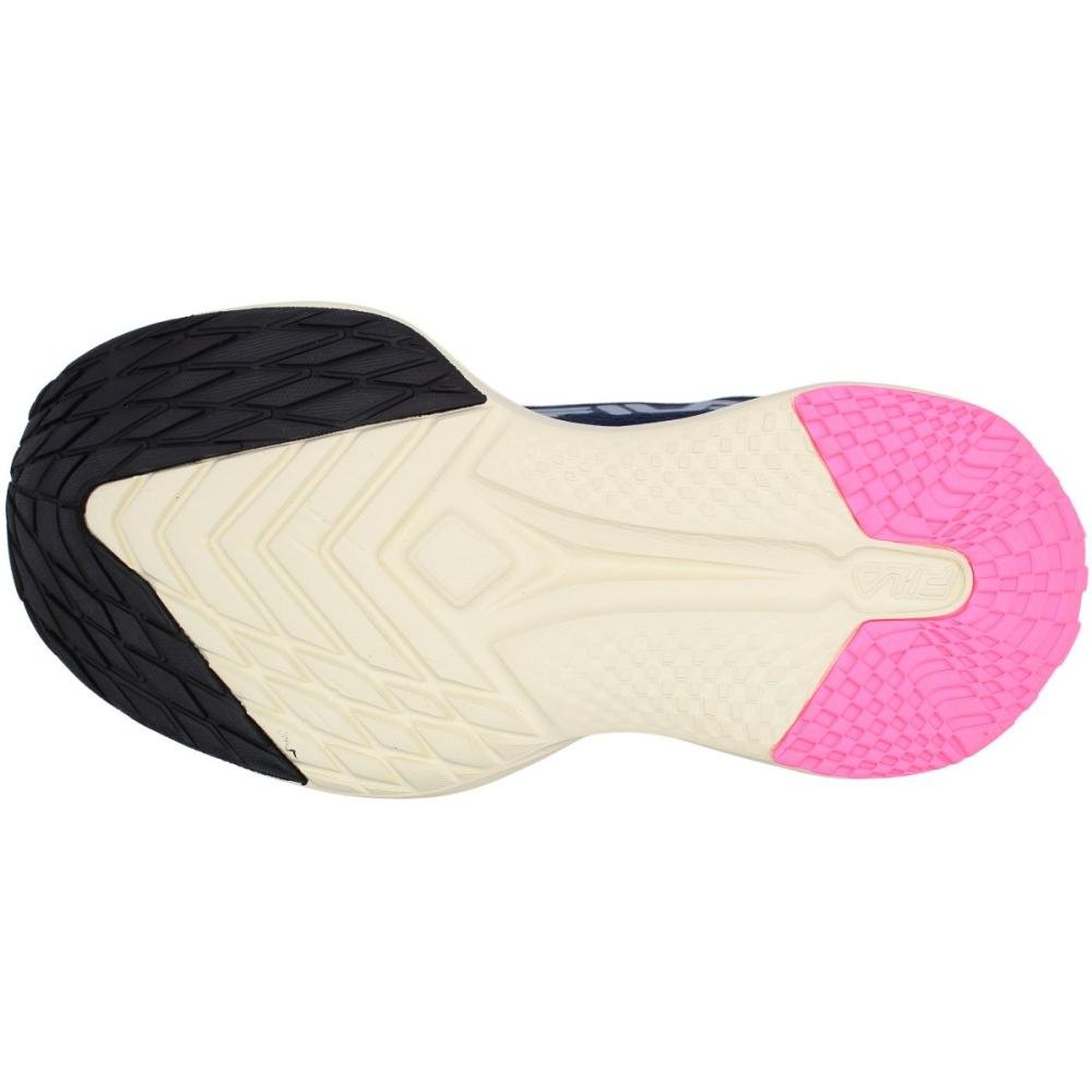 Tênis Esportivo Fila Running Comet 2 Traçado Feminino Azul 5