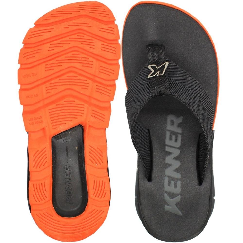 Sandália de Dedo Kenner Orak Robusto Masculino  Preto 3