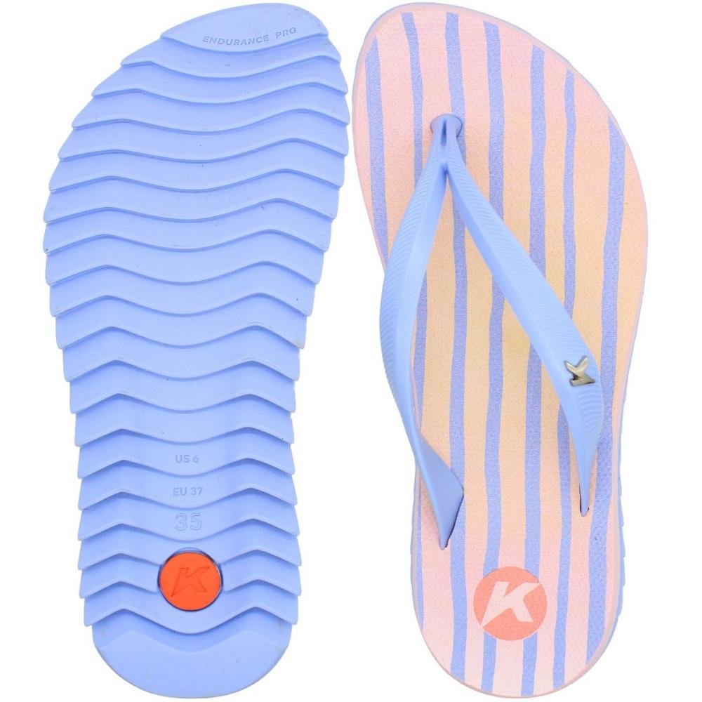 Sandália de Dedo Kenner Ibiza Bali Candy Feminino Azul 3